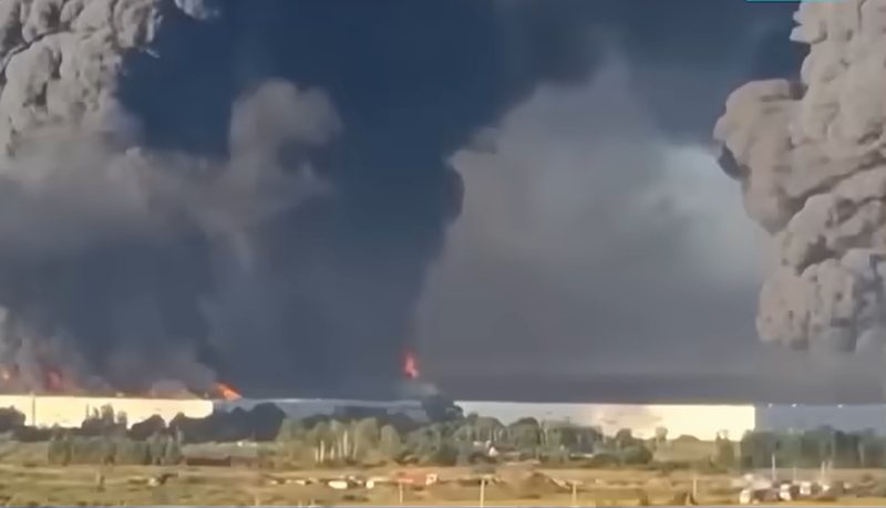 Безпілотники вперше атакували склад Ozon в Оренбурзькій області