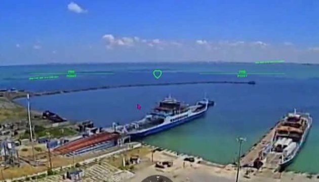 Сили безпілотних систем вивели з ладу три з п’яти поромів Керченської переправи