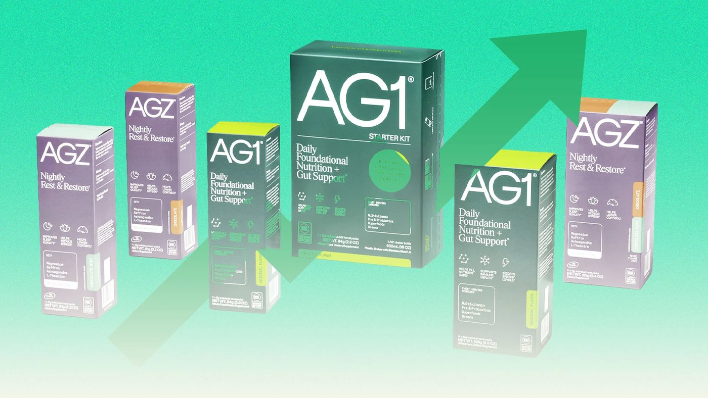 AG1 змінила назву, але не продукт: дохід зріс майже вчетверо